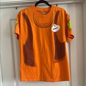 Goofy Orange Short Sleeve Tee - Disney Cast Member style